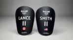 soccer shin guards, custom name, number, logo