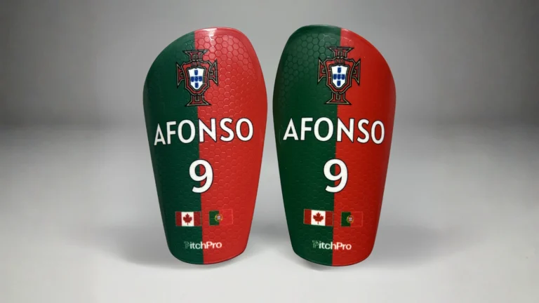 portugal custom soccer shin guards