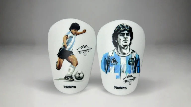 Maradona custom soccer shin guards