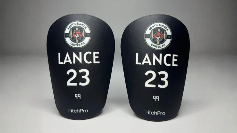 youth club custom soccer shin guards