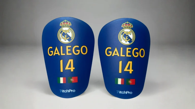 real madrid custom soccer shin guards