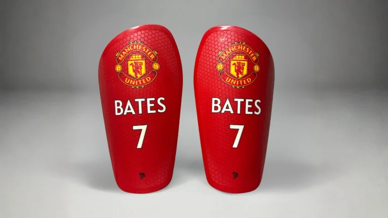 manchester united custom soccer shin guards