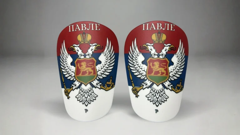 Srbija custom soccer shin guards
