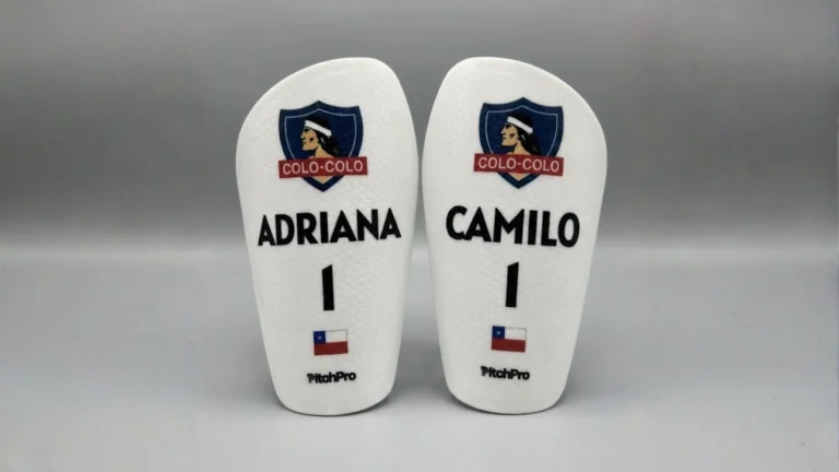 colo colo custom soccer shin guards